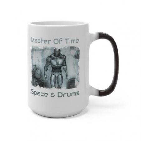 Drummers Master Of Time Color Changing Mug
