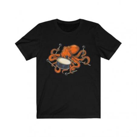 Octopus Drummers Short Sleeve Tee