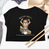 Beat Things with Sticks Drummers Short Sleeve Tee