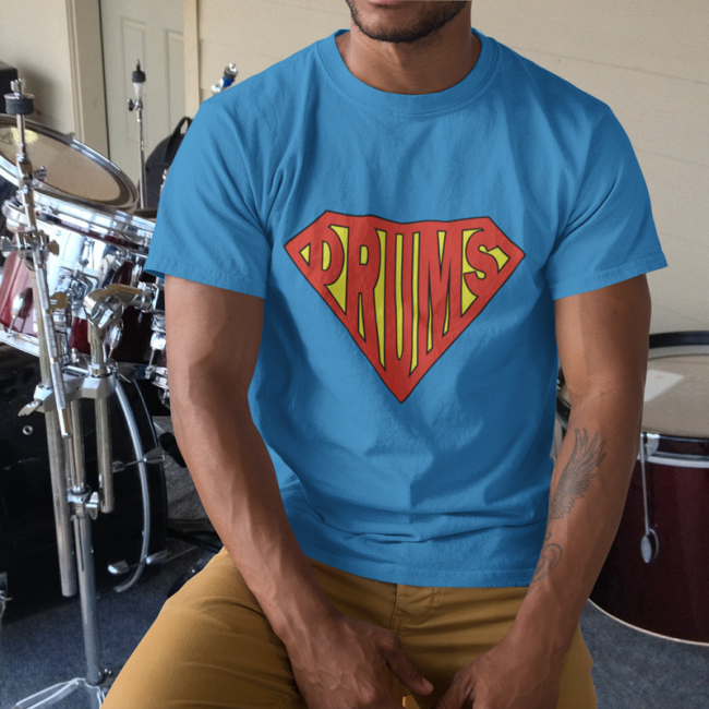 Superman Style Drummers...
